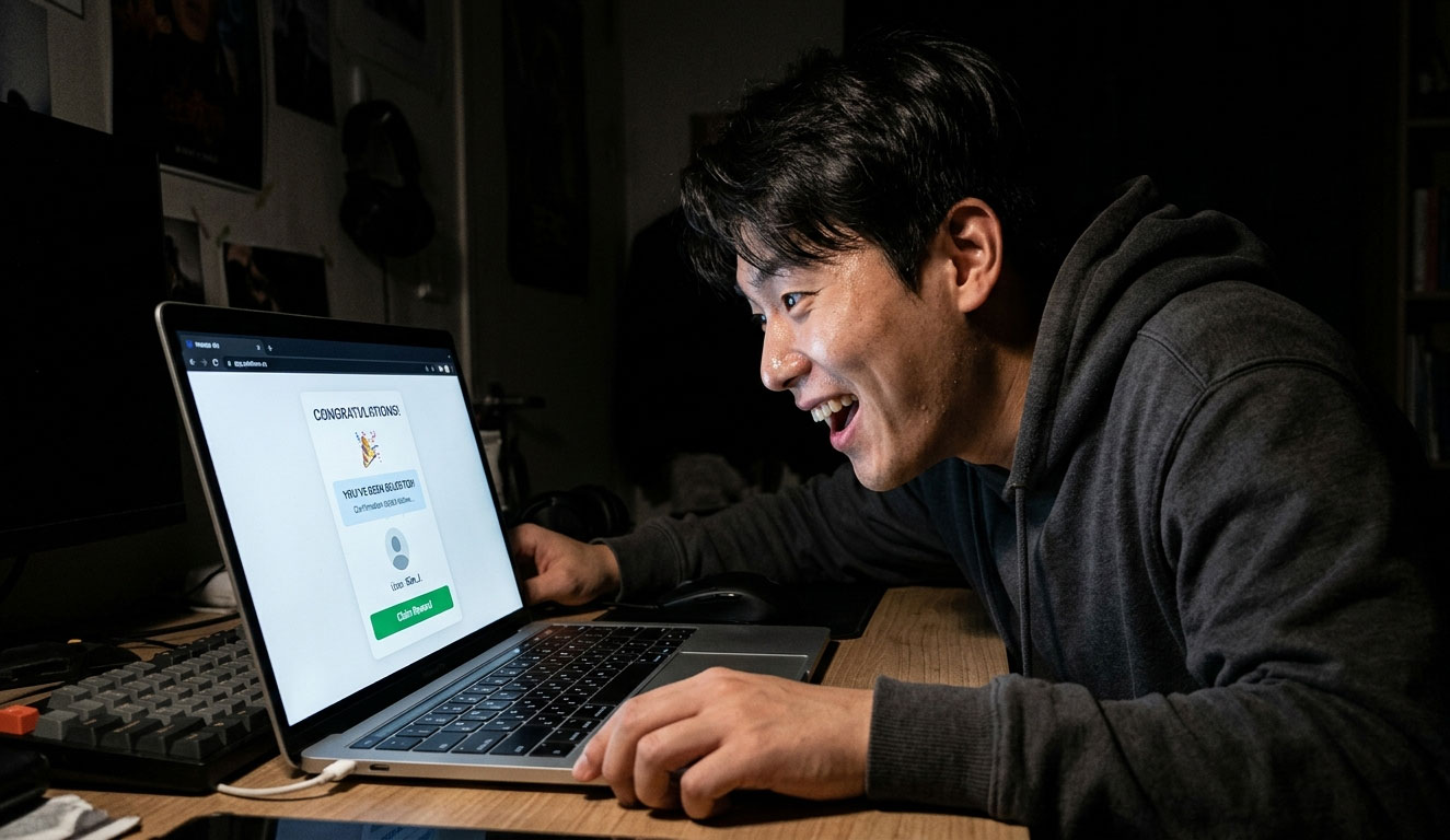 k냉털 웹앱 첫 번째 화면이 브라우저에 뜨는 순간