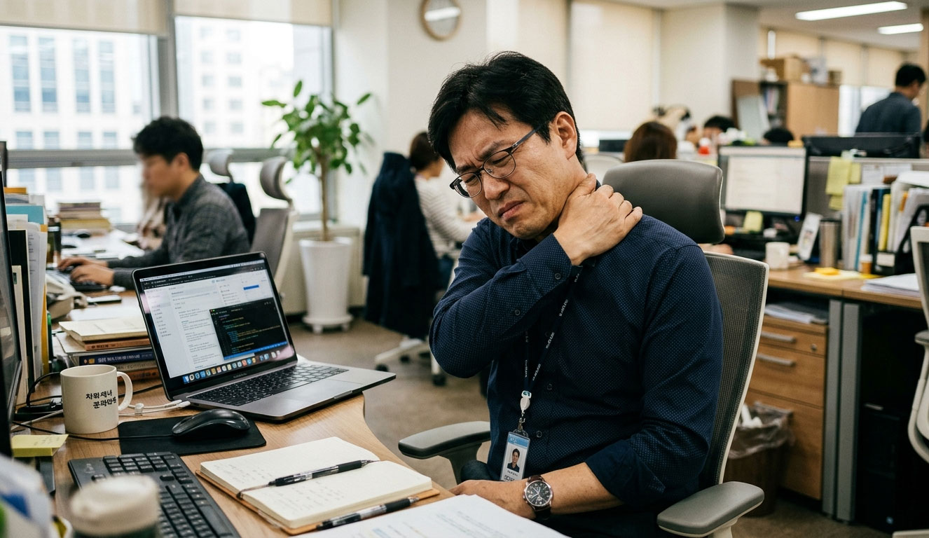 Why does neck and shoulder pain hurt?